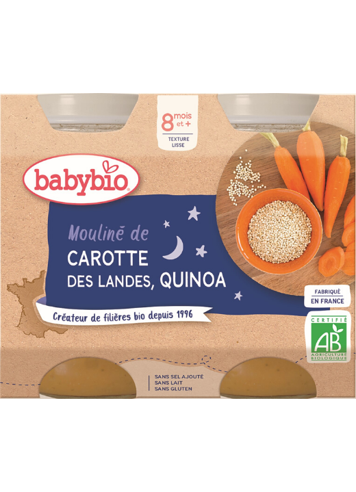 mrkvové mouliné s quinoa